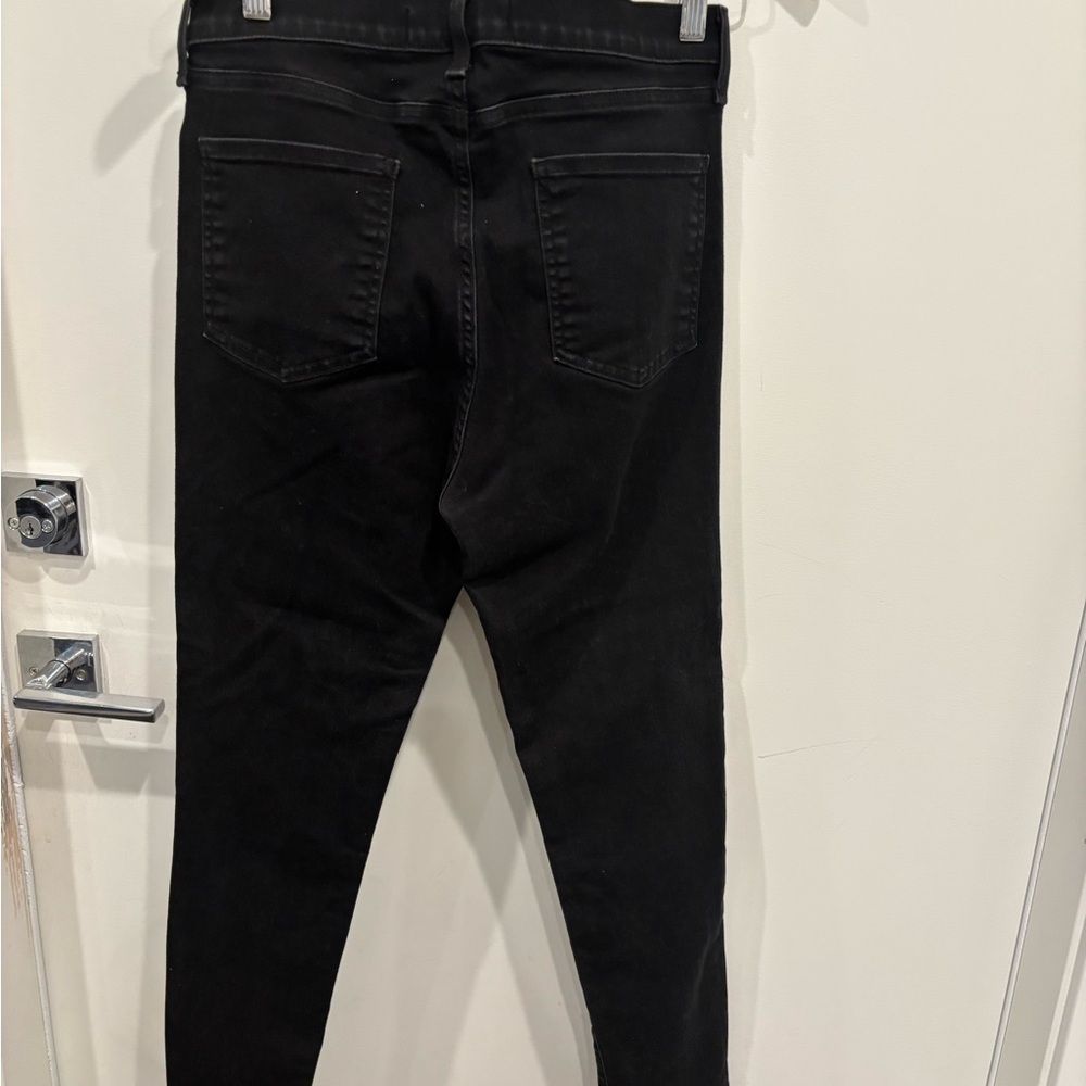 VERONICA BEARD Onyx Black Skinny Jeans Size 30 - Picture 3 of 6
